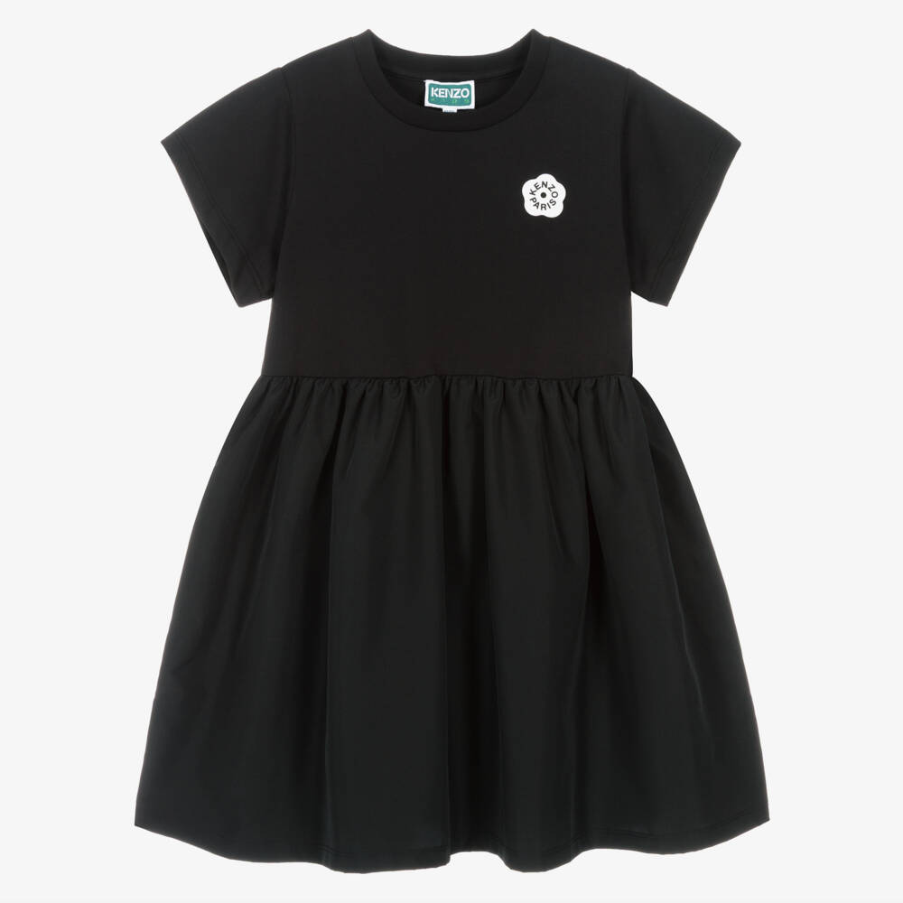 KENZO KIDS-Black Dress | Childrensalon Outlet