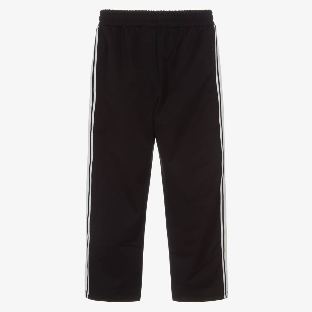 KENZO KIDS-Спортивные брюки с тигром черные для мальчиков | Childrensalon Outlet