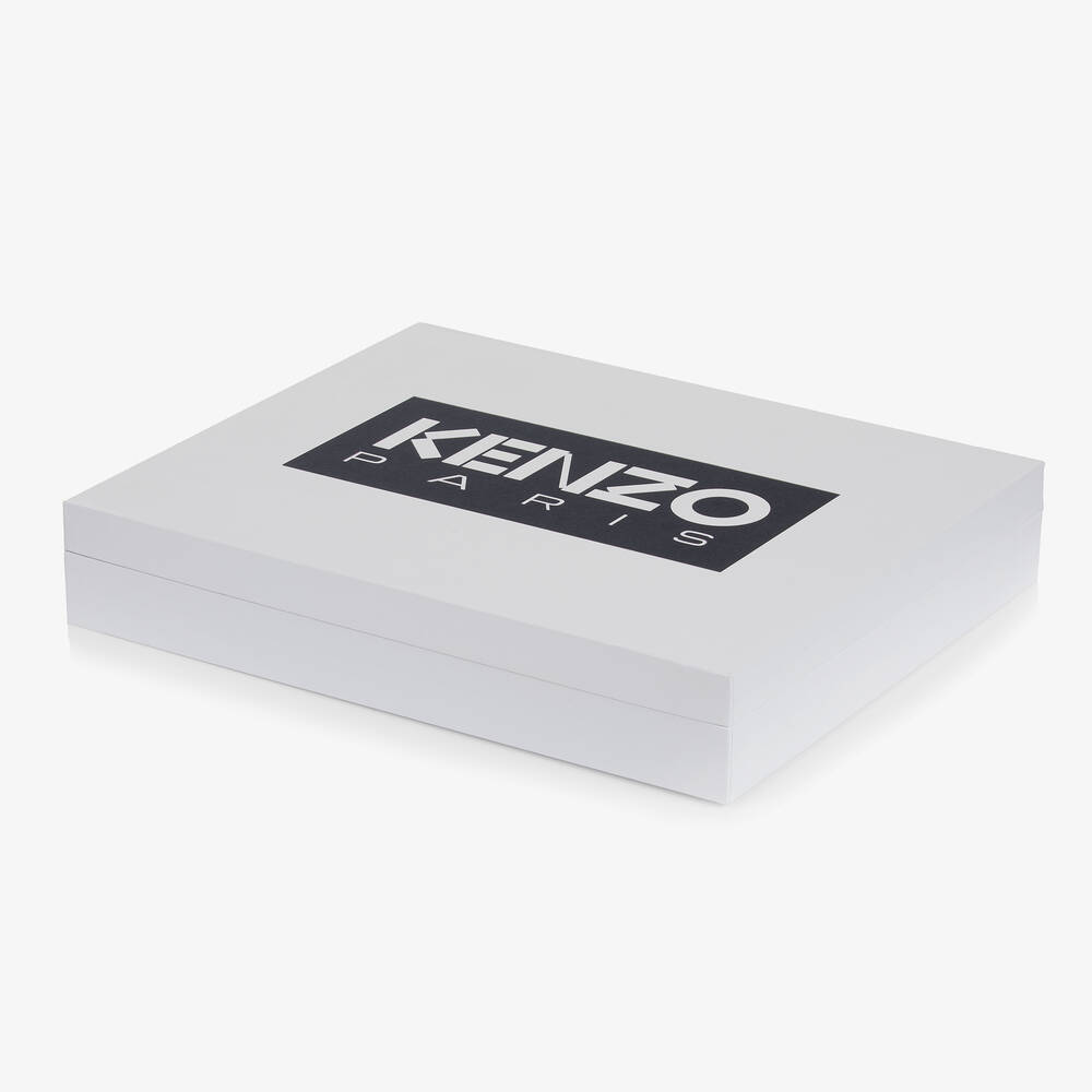 KENZO KIDS-Синий комплект из хлопка и кашемира | Childrensalon Outlet