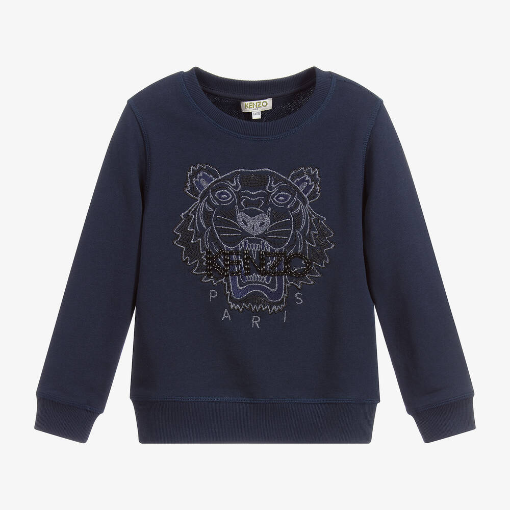 Kenzo tiger sweatshirt blue 2025