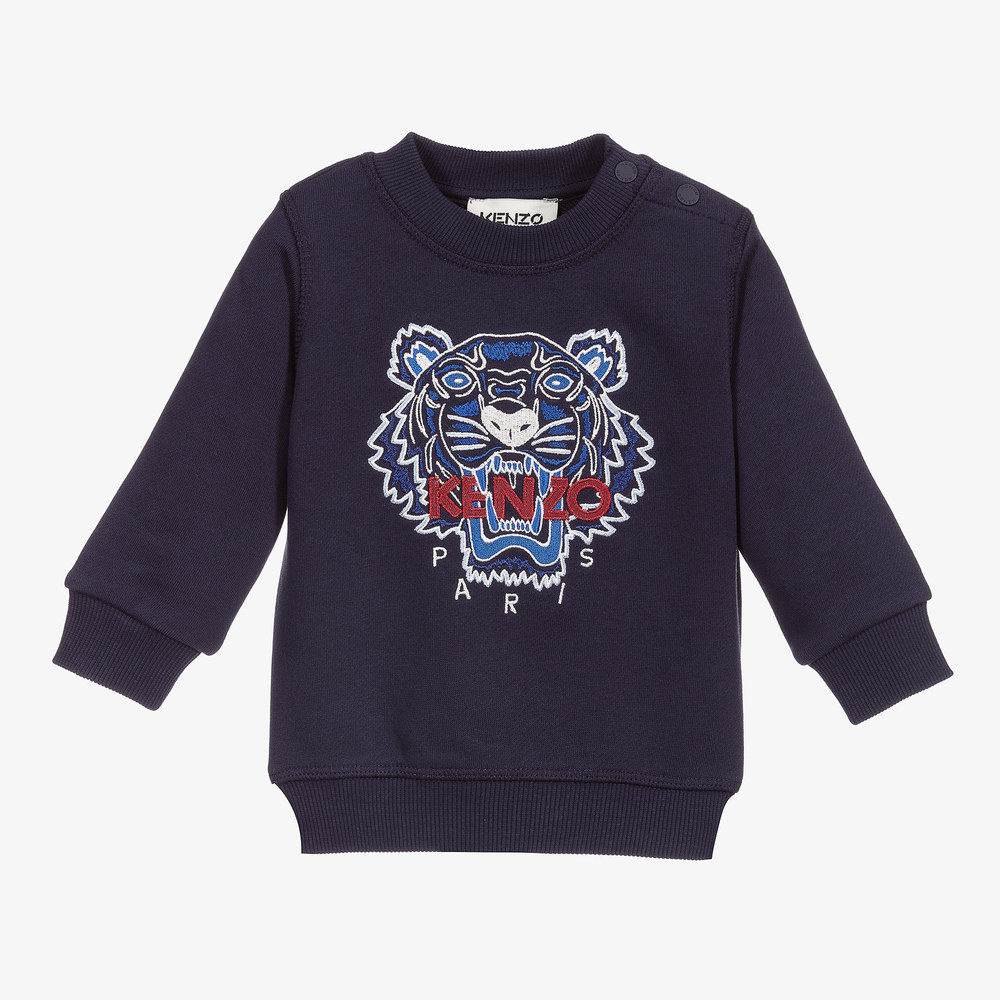 Blue kenzo sweatshirt outlet