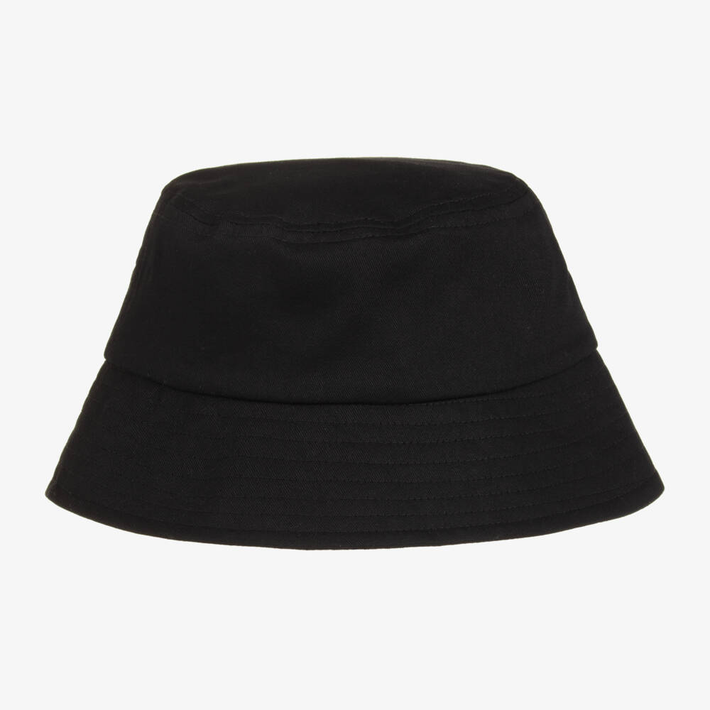 KENZO KIDS-Boys' Black Tiger Emblem Sun Hat | Childrensalon Outlet