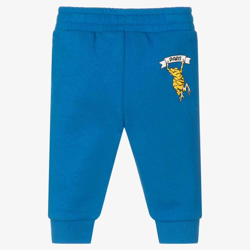 كينزو كيدز-جوغرز مزيج قطن لون أزرق للأولاد | Childrensalon Outlet