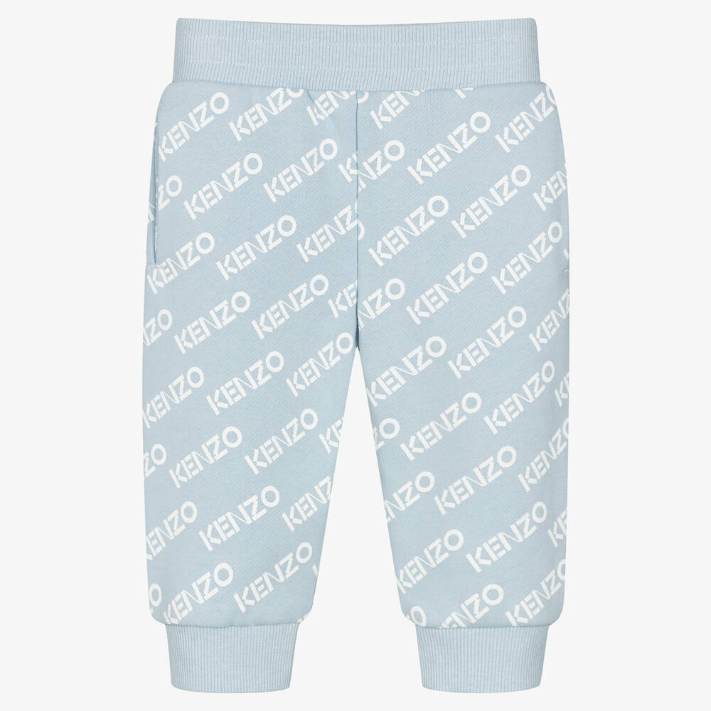 KENZO KIDS - Jogging bleu en coton pour garçon | Childrensalon