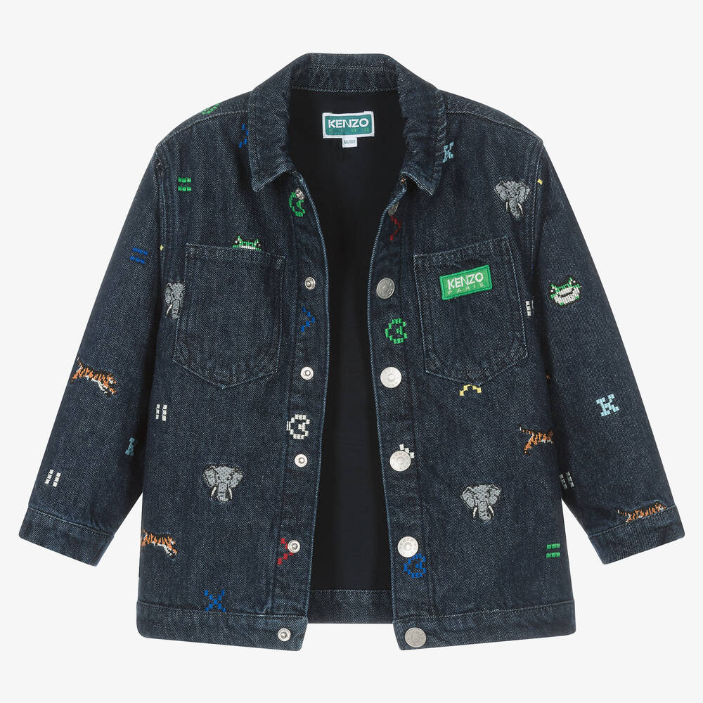 Veste jean online kenzo