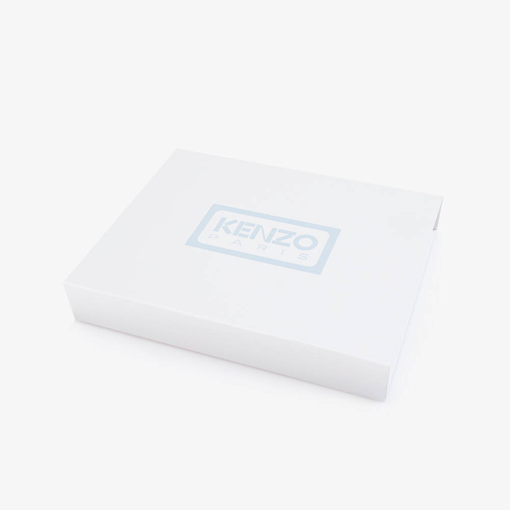 KENZO KIDS-Boys Blue Elephant Cotton Ensemble | Childrensalon Outlet