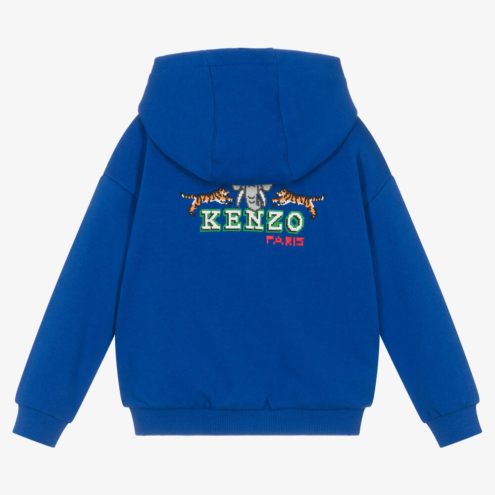 Blue kenzo hoodie deals