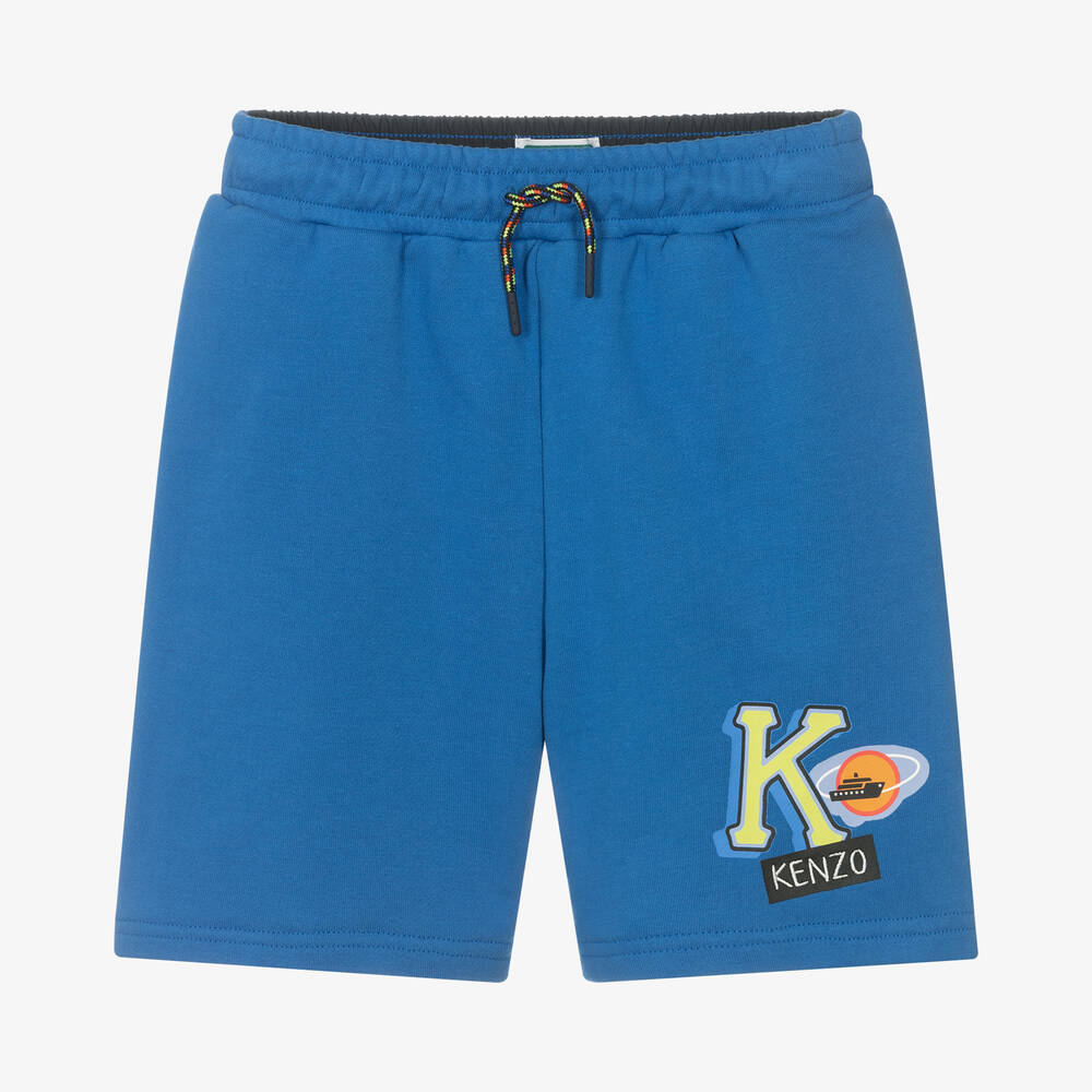 KENZO KIDS - Синие шорты для мальчиков | Childrensalon
