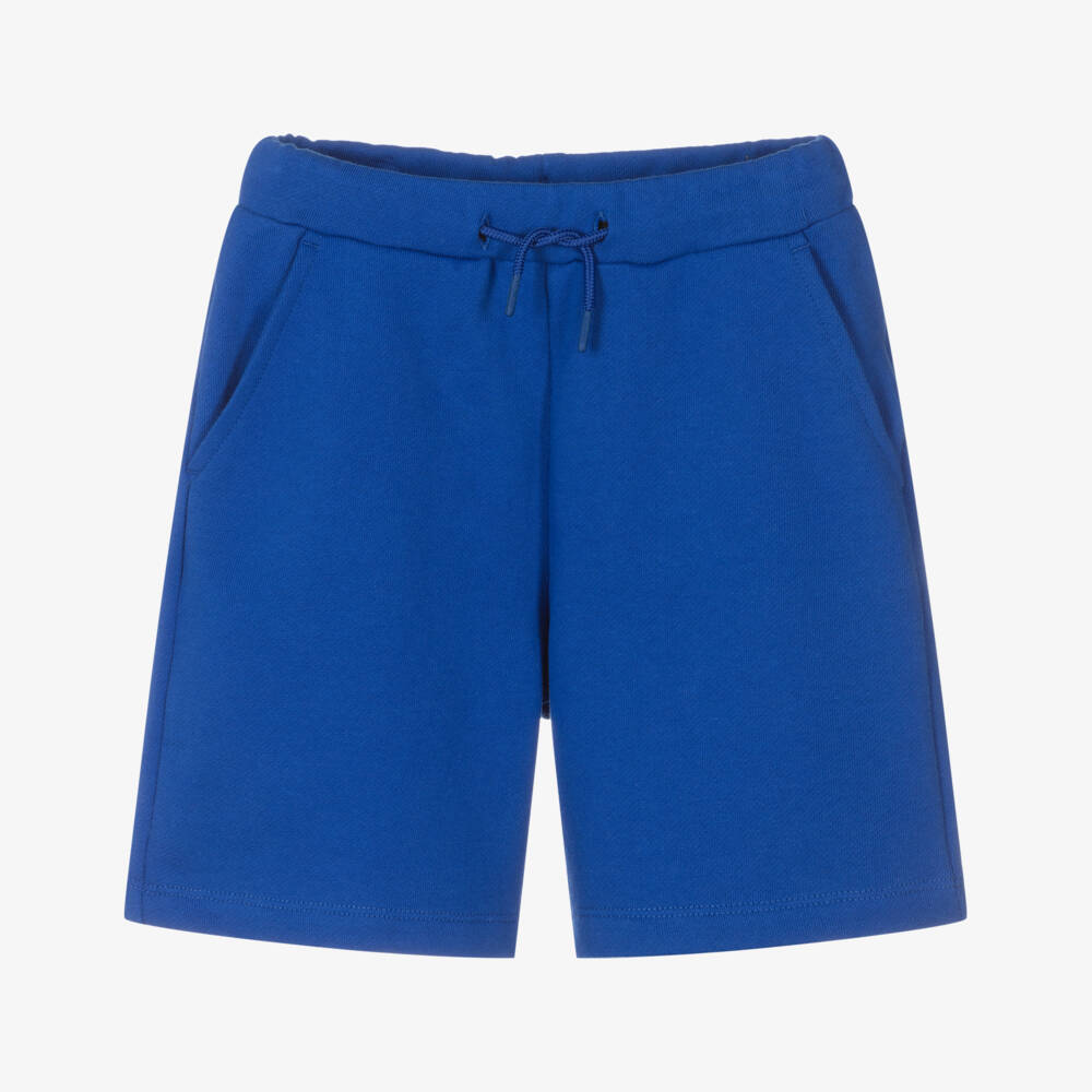 KENZO KIDS-Бермуды из органического хлопка синие для мальчиков | Childrensalon Outlet
