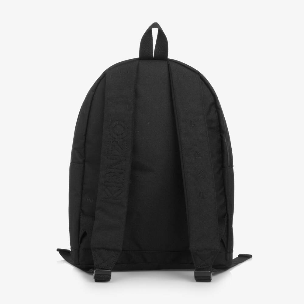 KENZO KIDS-Boys Charcoal Tiger Emblem Backpack | Childrensalon Outlet