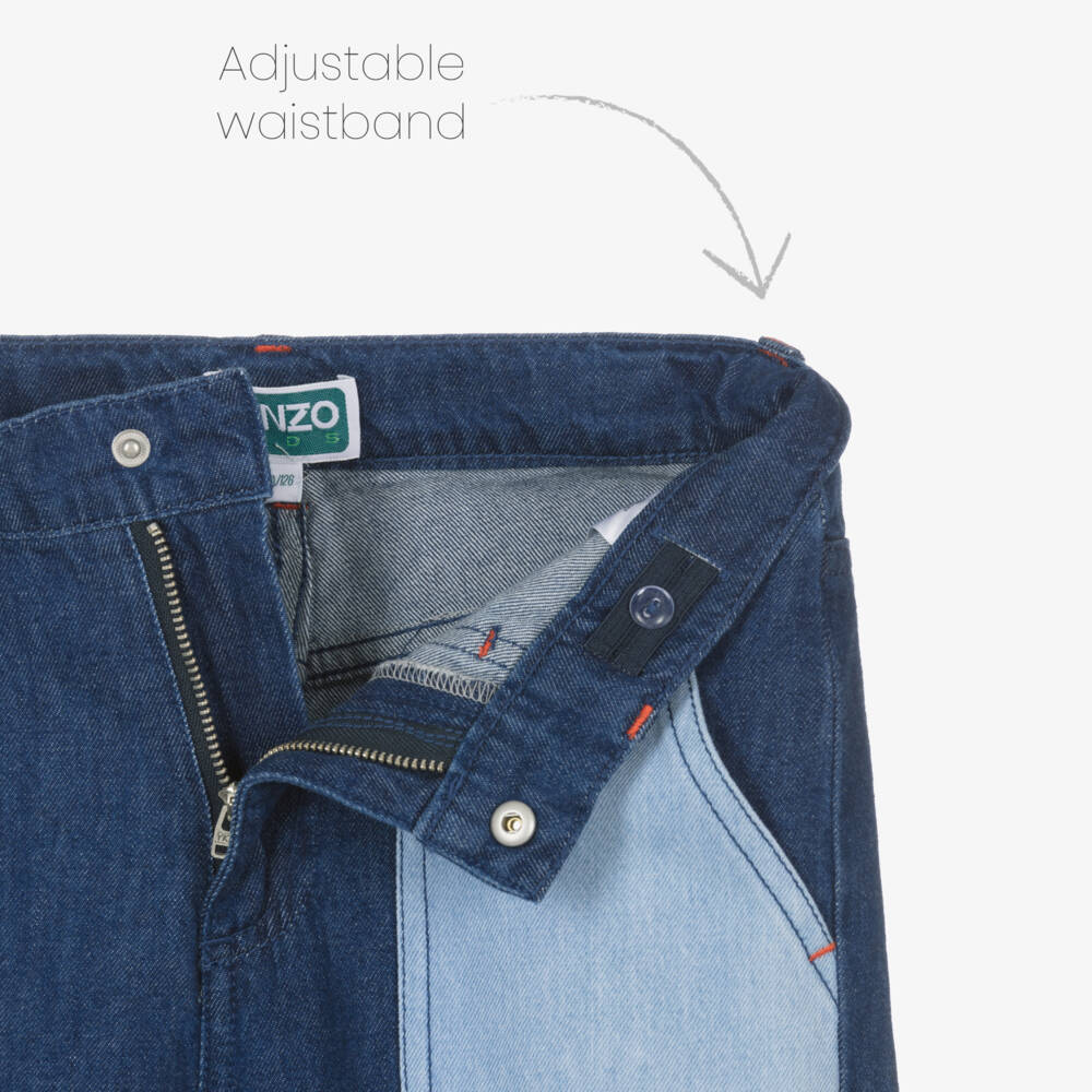 KENZO KIDS-Классические синие джинсы для мальчиков | Childrensalon Outlet