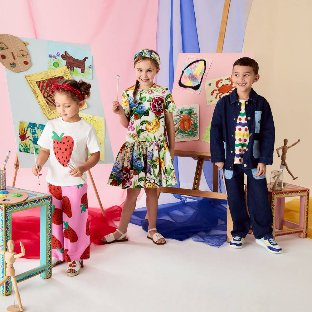 KENZO KIDS-Классические синие джинсы для мальчиков | Childrensalon Outlet