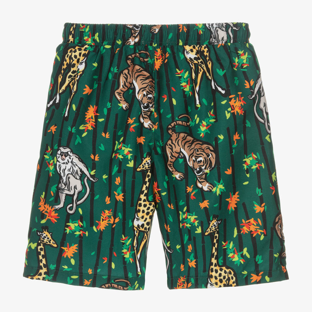 Gucci tiger top swim shorts