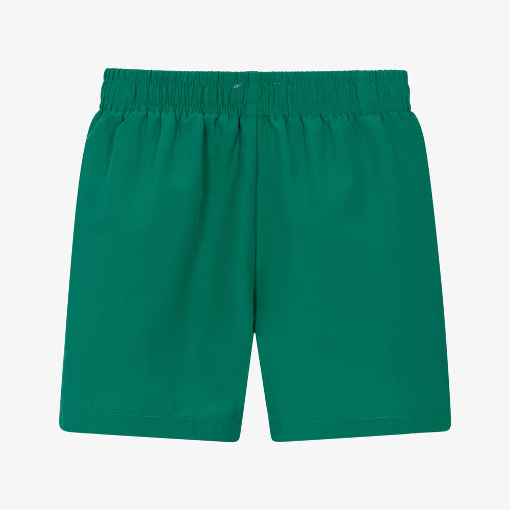 KENZO KIDS-Boys Green Kenzo Paris Swim Shorts | Childrensalon Outlet