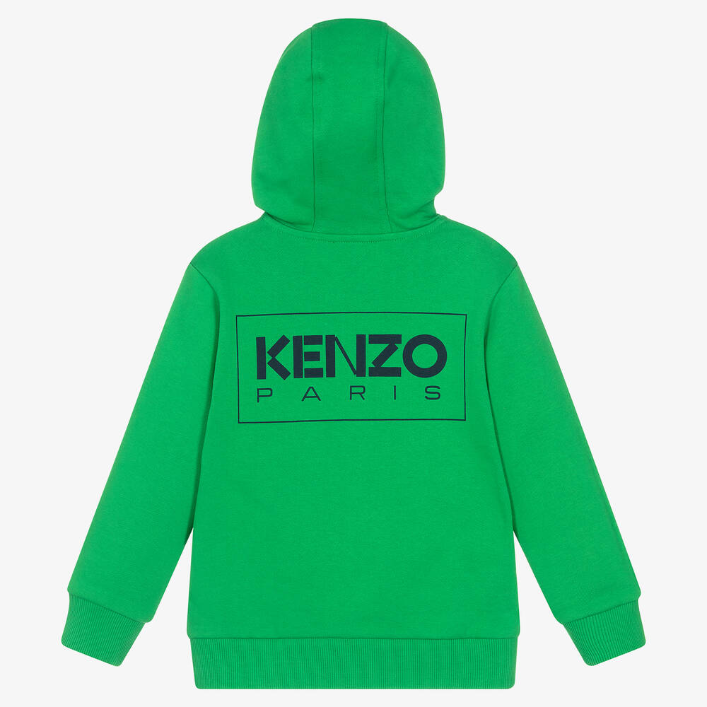 Green kenzo hoodie deals