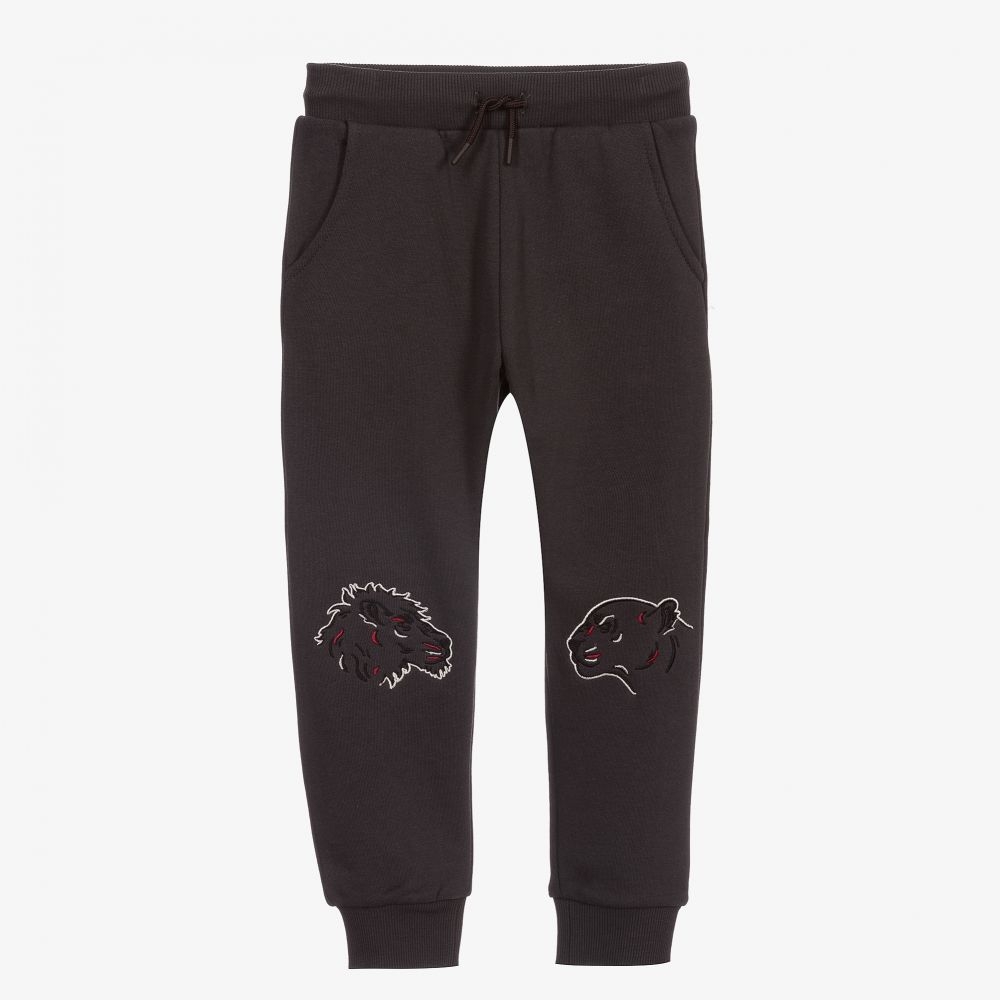 KENZO KIDS - Jogging gris en coton Garçon | Childrensalon