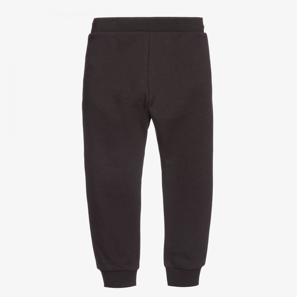 KENZO KIDS-Boys Grey Cotton Joggers | Childrensalon Outlet
