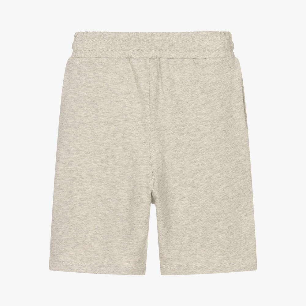 KENZO KIDS-Boys Grey Cotton Poppy Shorts | Childrensalon Outlet