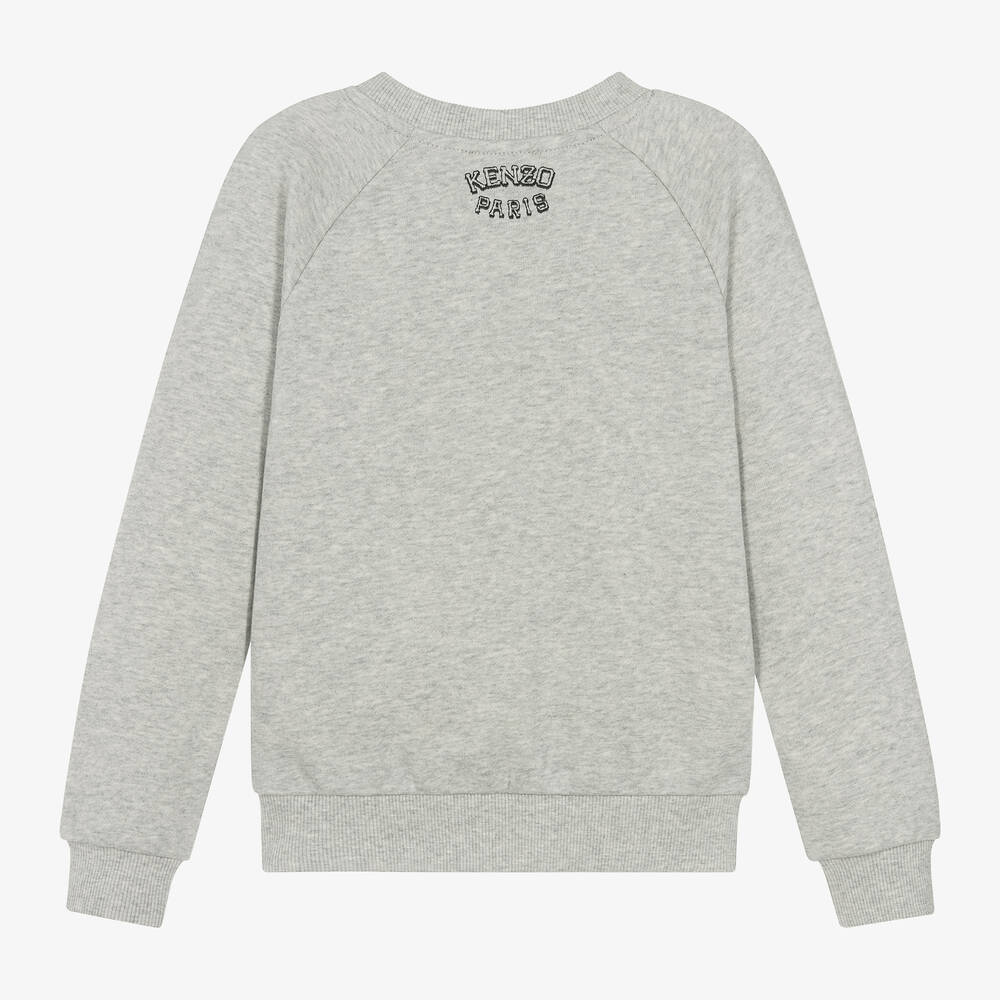 Kenzo paris sweatshirt grey shop