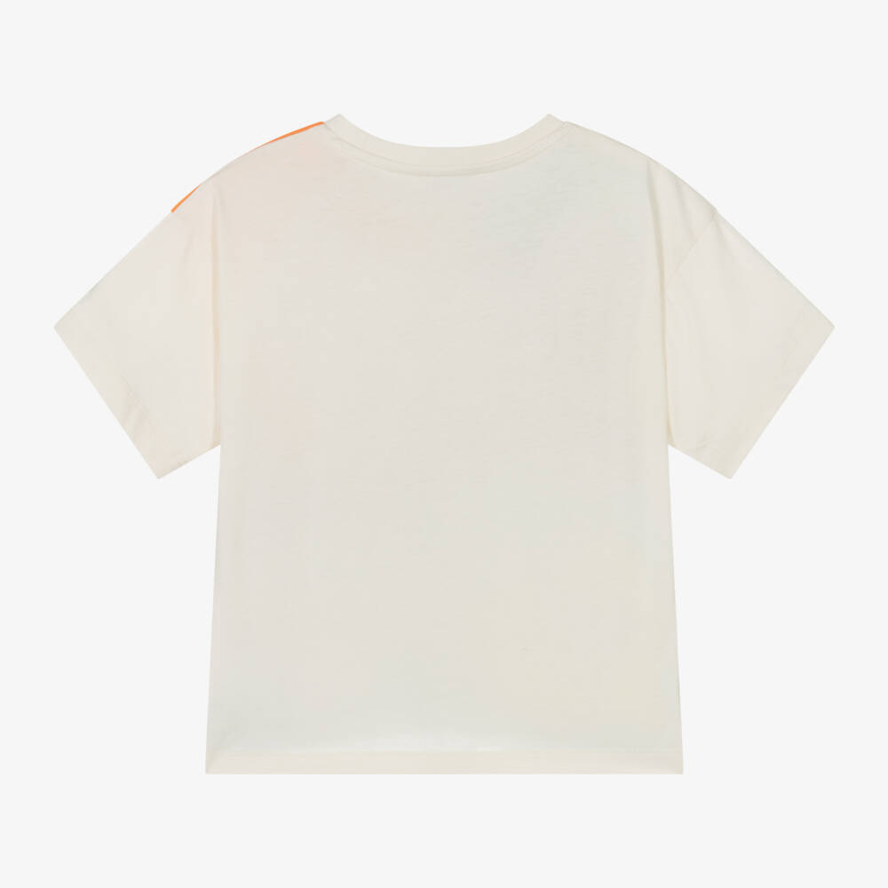 KENZO KIDS-Boys Ivory Fruit Print Tee | Childrensalon Outlet