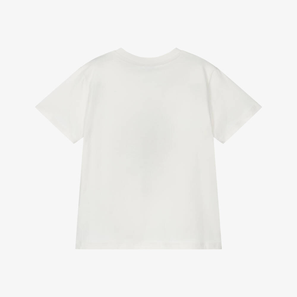 KENZO KIDS-Boys Ivory Tiger Graphic Tee | Childrensalon Outlet