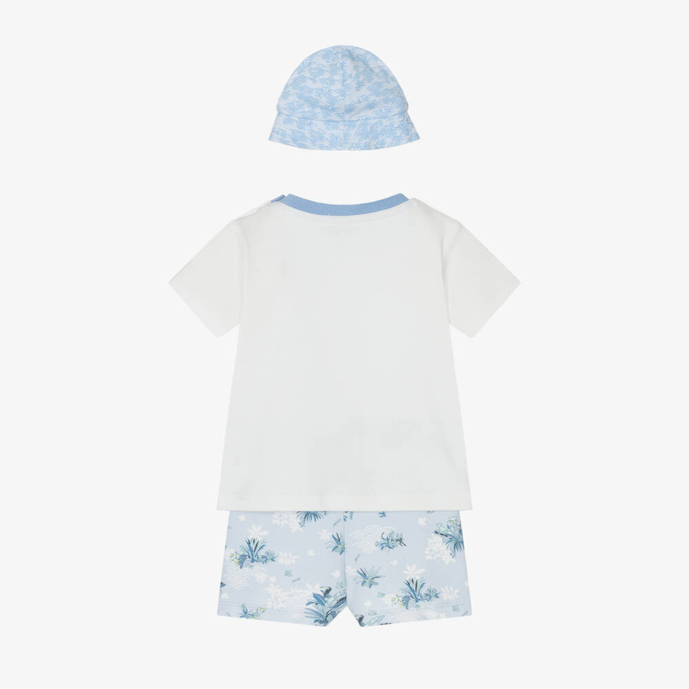 KENZO KIDS-Boys' Jungle Adventure Shorts Ensemble | Childrensalon Outlet