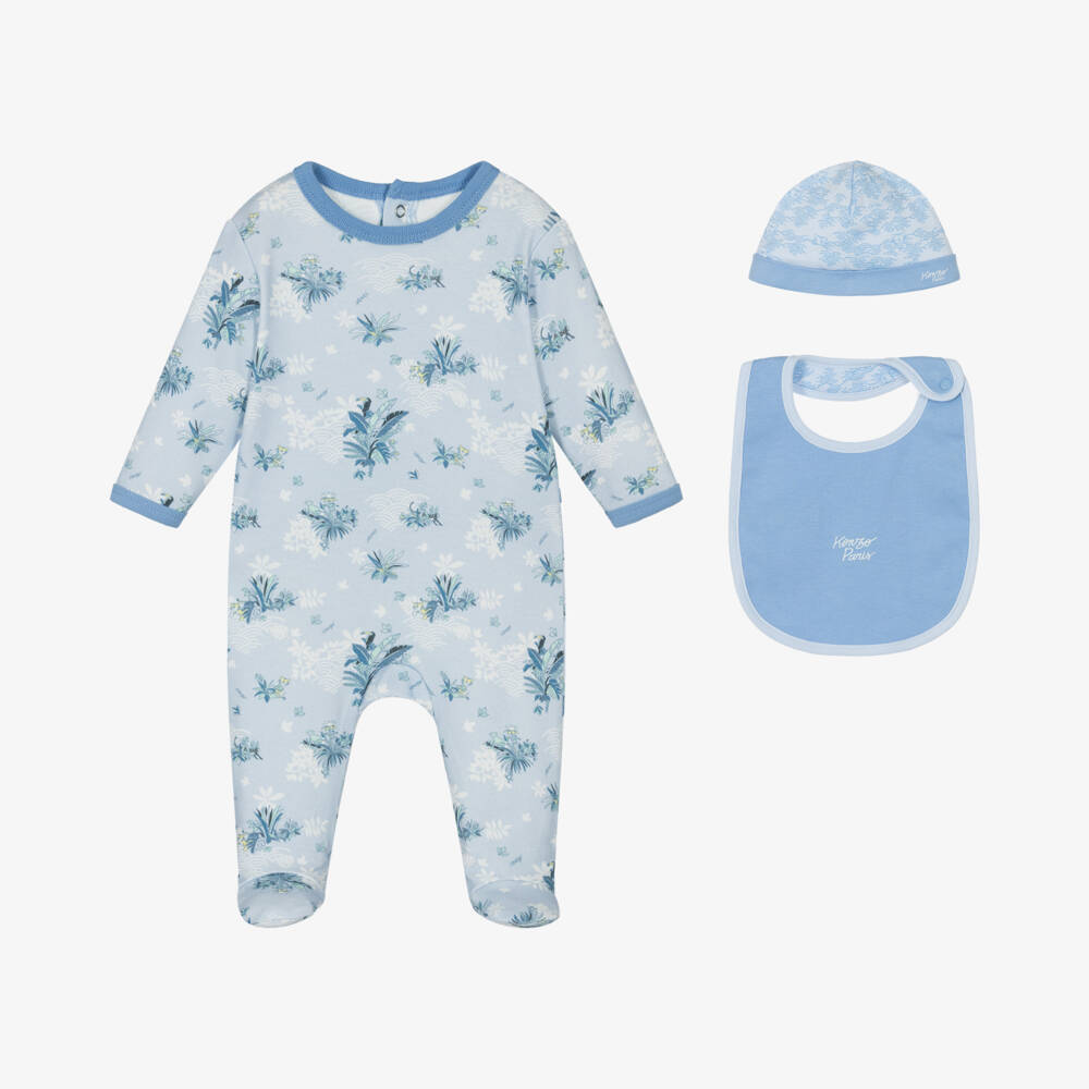 KENZO KIDS-Boys Jungle Cotton Dream Set | Childrensalon Outlet