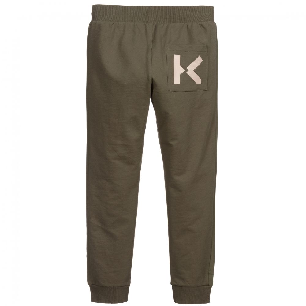 KENZO KIDS Jogging vert kaki Gar on