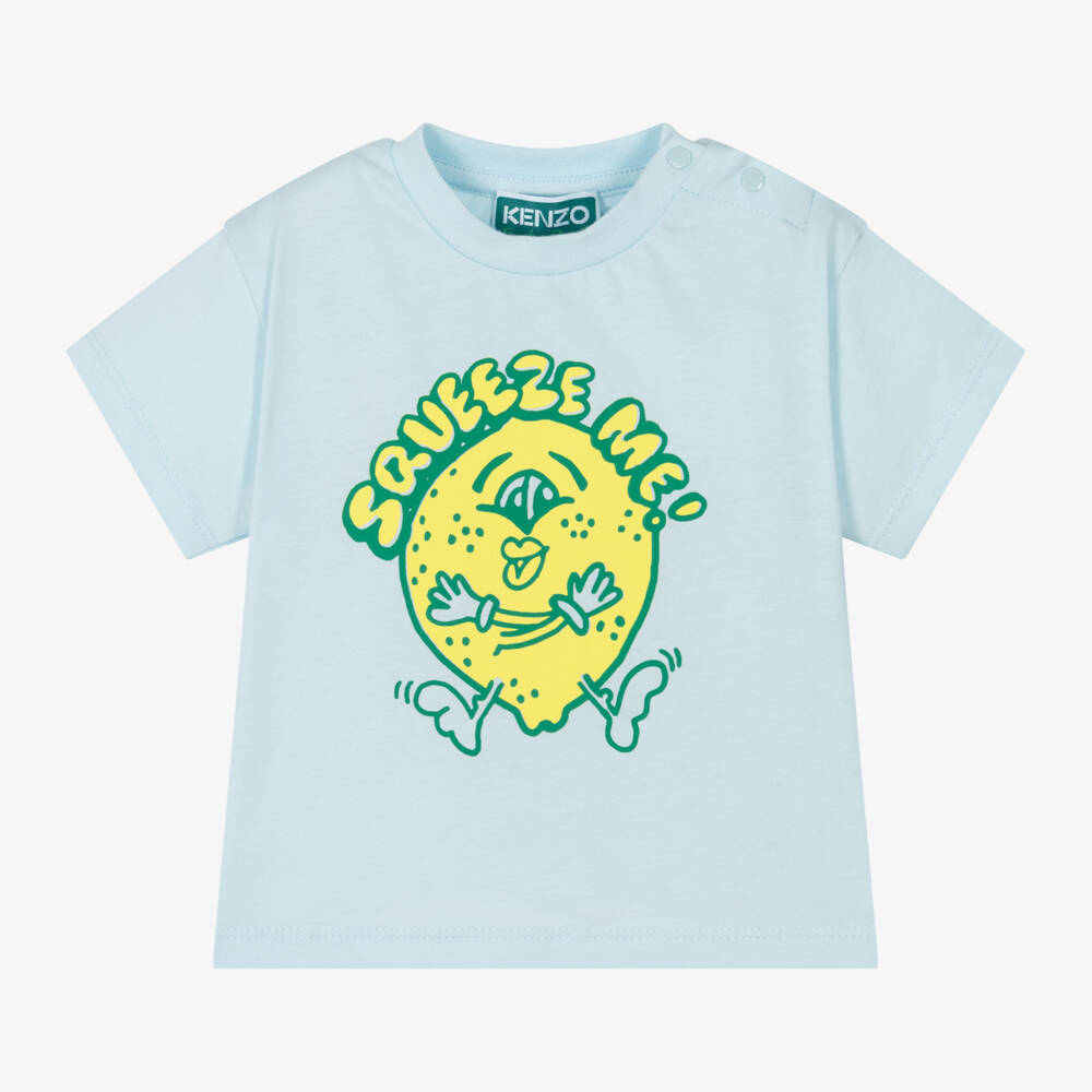 KENZO KIDS-Boys Lemon Dream Tee | Childrensalon Outlet