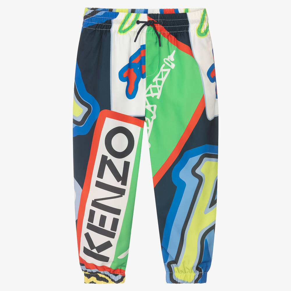 KENZO KIDS - Bas de jogging multicolore garçon | Childrensalon