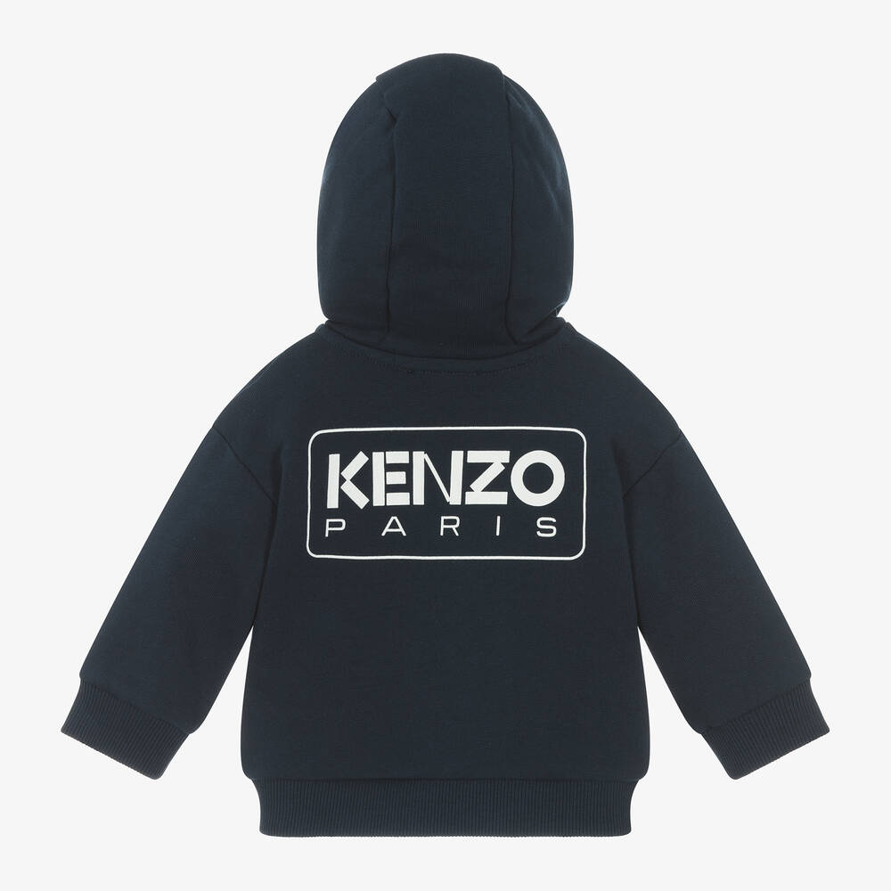 KENZO KIDS Boys Navy Blue Cotton Tracksuit