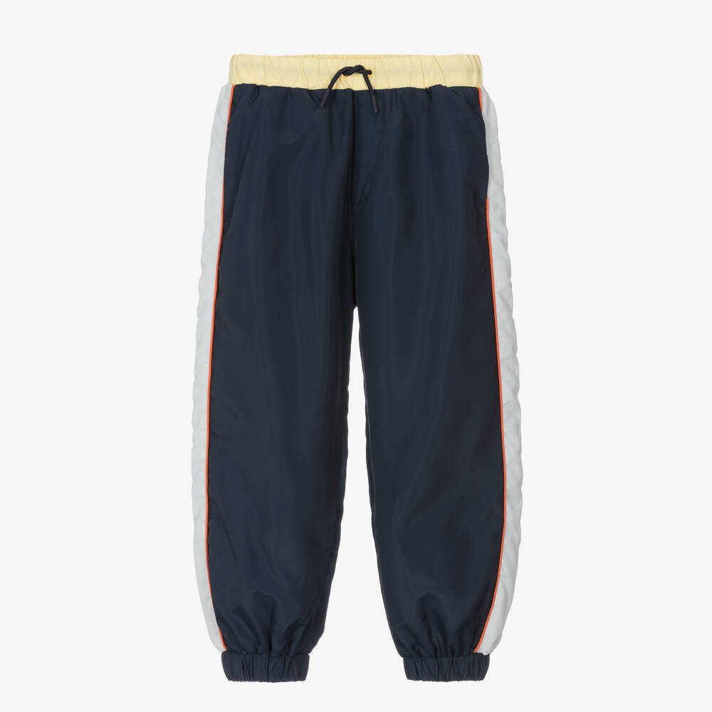 KENZO KIDS - Boys Navy Blue Logo Joggers | Childrensalon