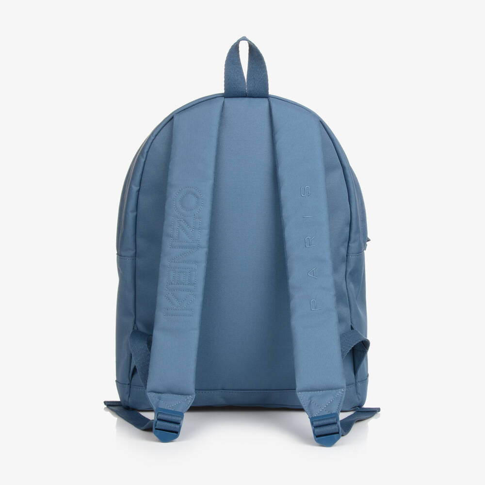 KENZO KIDS-Boys Navy Elephant Backpack | Childrensalon Outlet