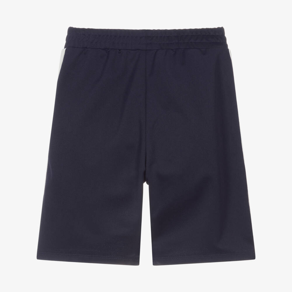 KENZO KIDS-Синие вязаные бермуды для мальчиков | Childrensalon Outlet