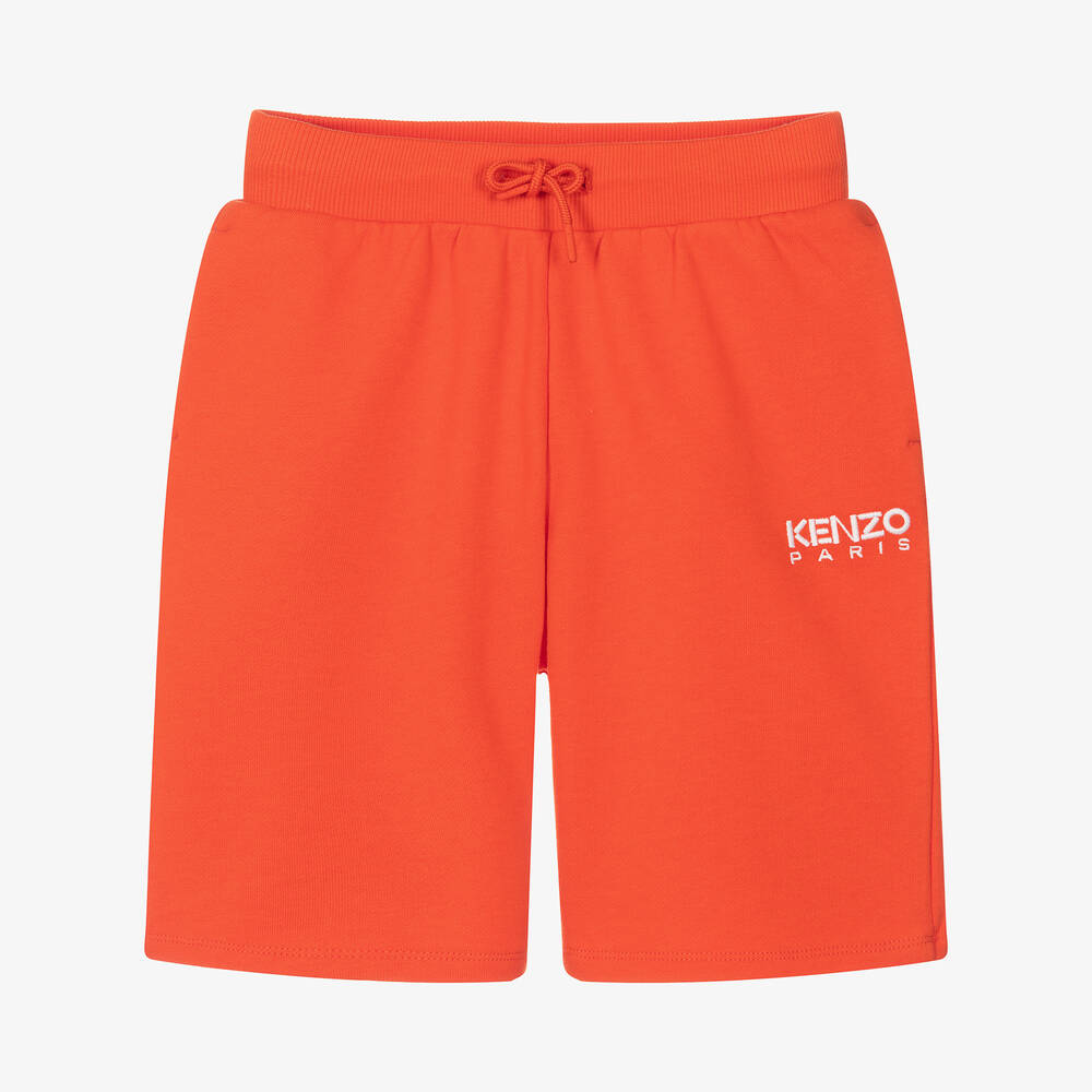 KENZO KIDS - Orange Jersey-Shorts für Jungen | Childrensalon
