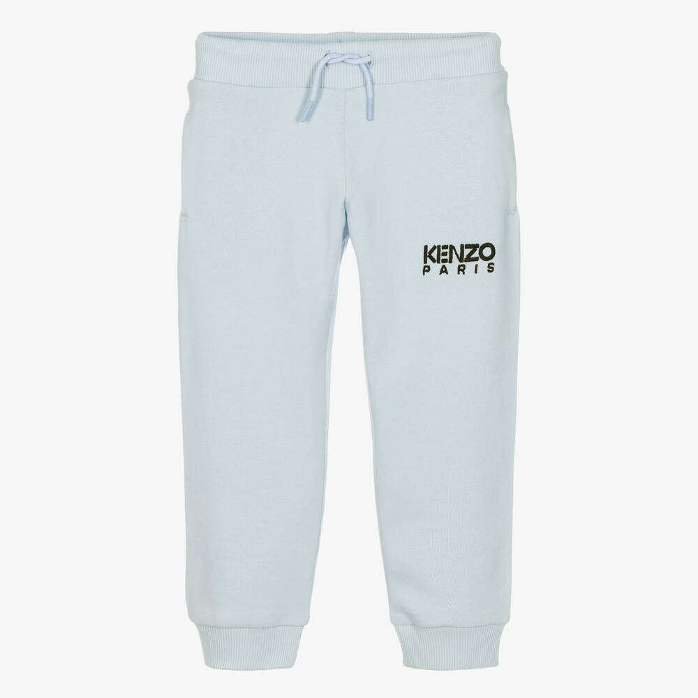 KENZO KIDS - Hellblaue Baumwoll-Jogginghose | Childrensalon