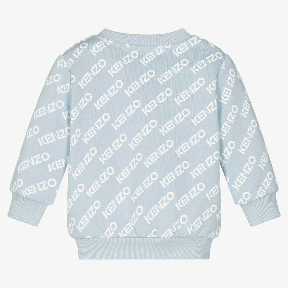 Kenzo light blue sweatshirt hot sale