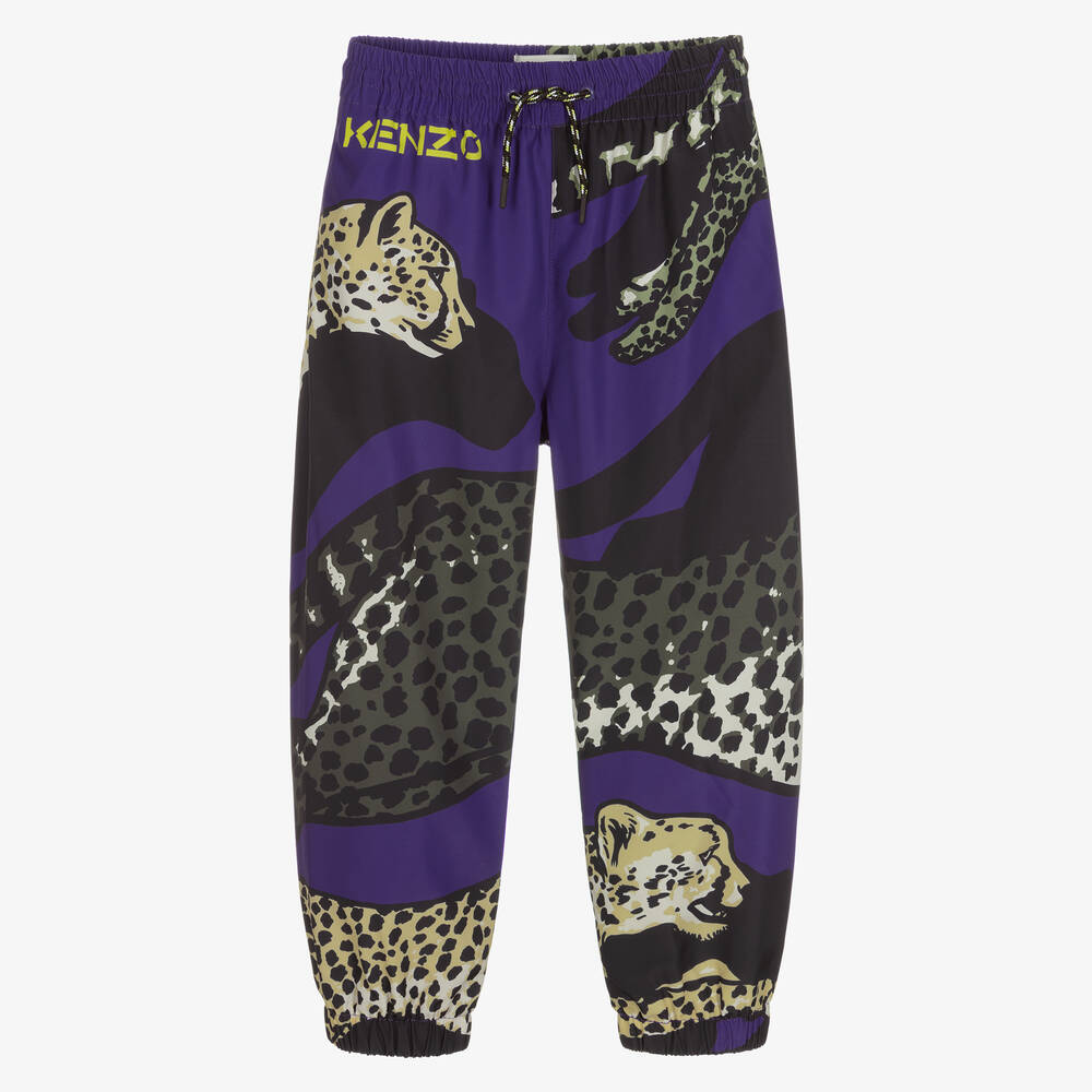 Boys purple joggers clearance
