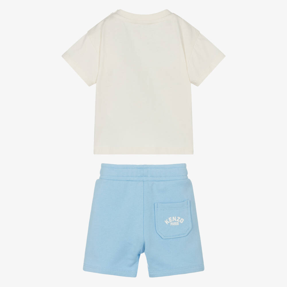 KENZO KIDS-Boys Sky Cotton Outfit Ensemble | Childrensalon Outlet