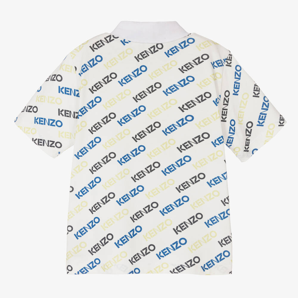 Boys kenzo hotsell polo shirt
