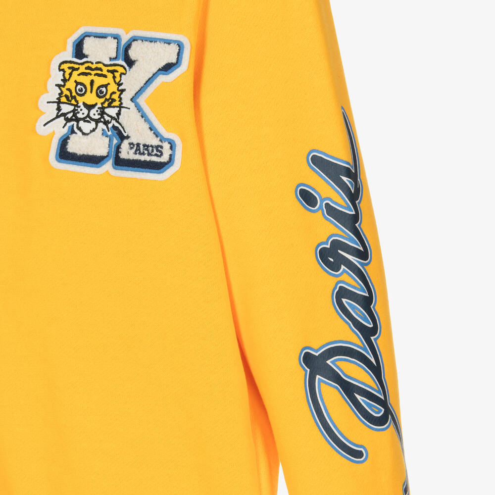 Kenzo sweatshirt yellow shop