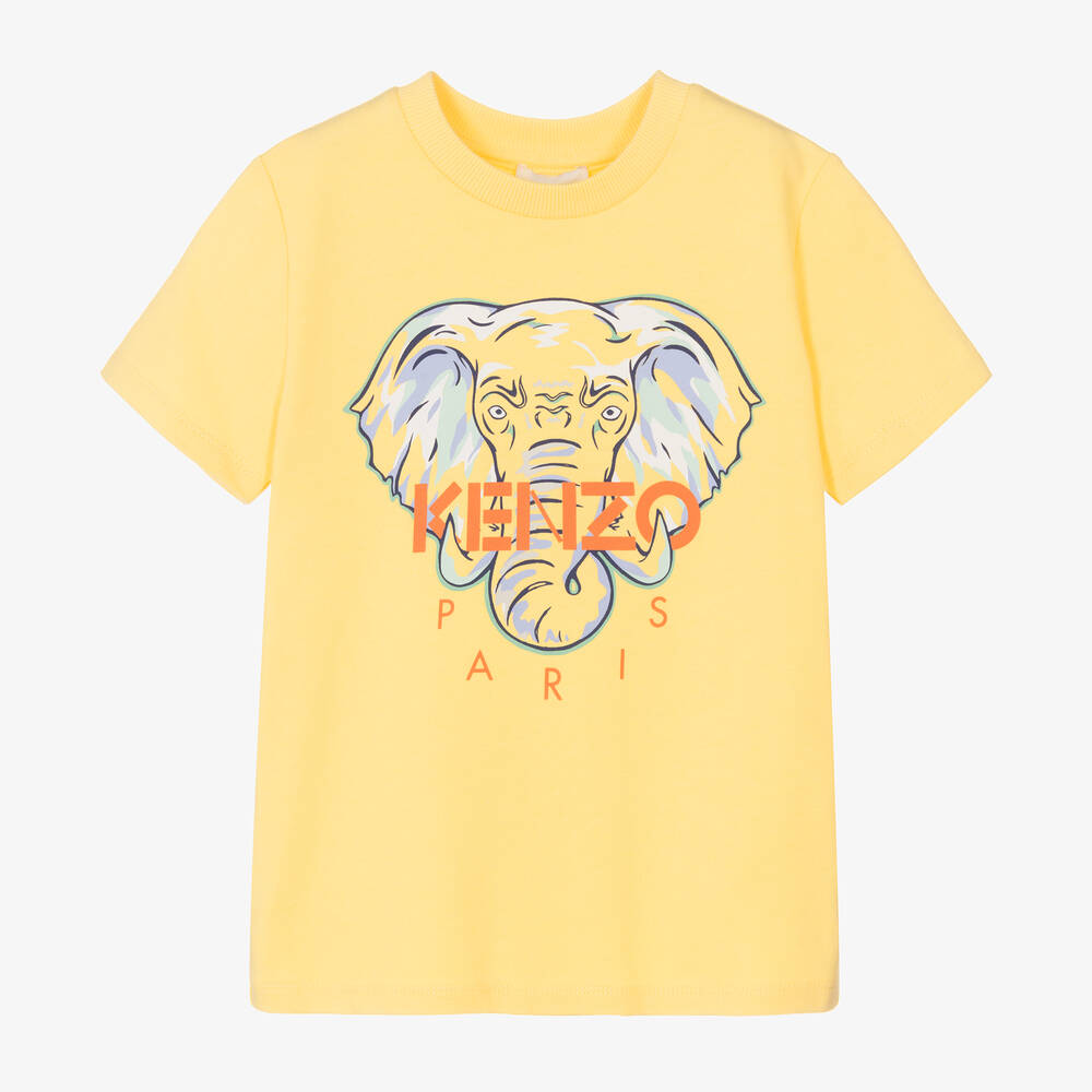 Tee shirt kenzo jaune outlet