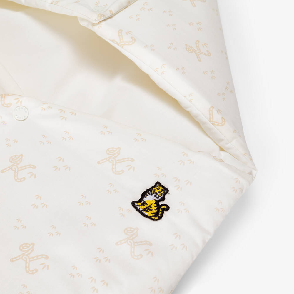 KENZO KIDS-Cosy Ivory Infant Sleep Pod | Childrensalon Outlet