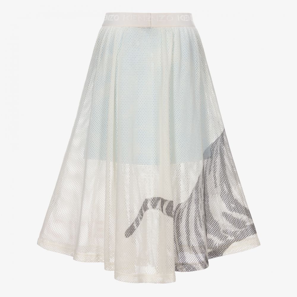 KENZO KIDS-Girls 2 in 1 Mesh Tiger Skirt | Childrensalon Outlet