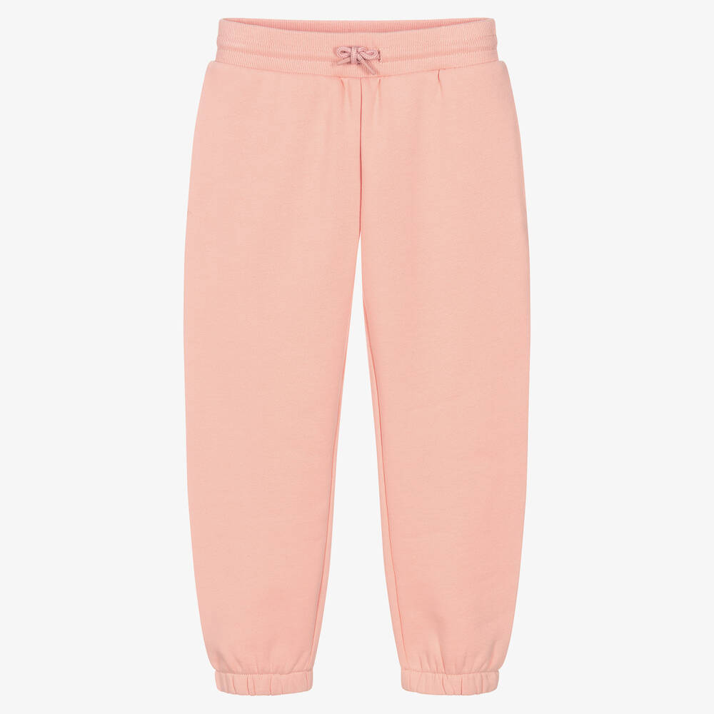 KENZO KIDS - Jogging rose corail en coton pour fille | Childrensalon