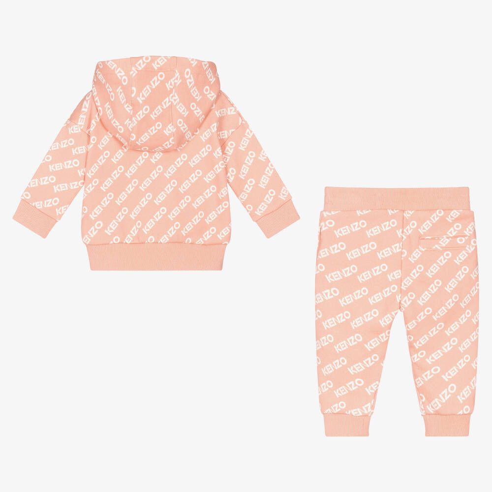 Pink kenzo tracksuit store