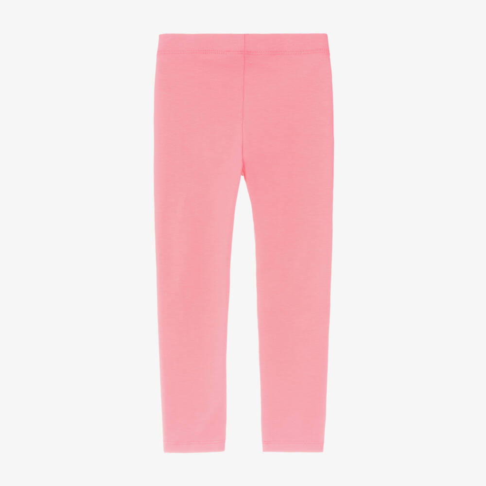 KENZO KIDS-Girls Cotton Pink Jersey Trousers | Childrensalon Outlet