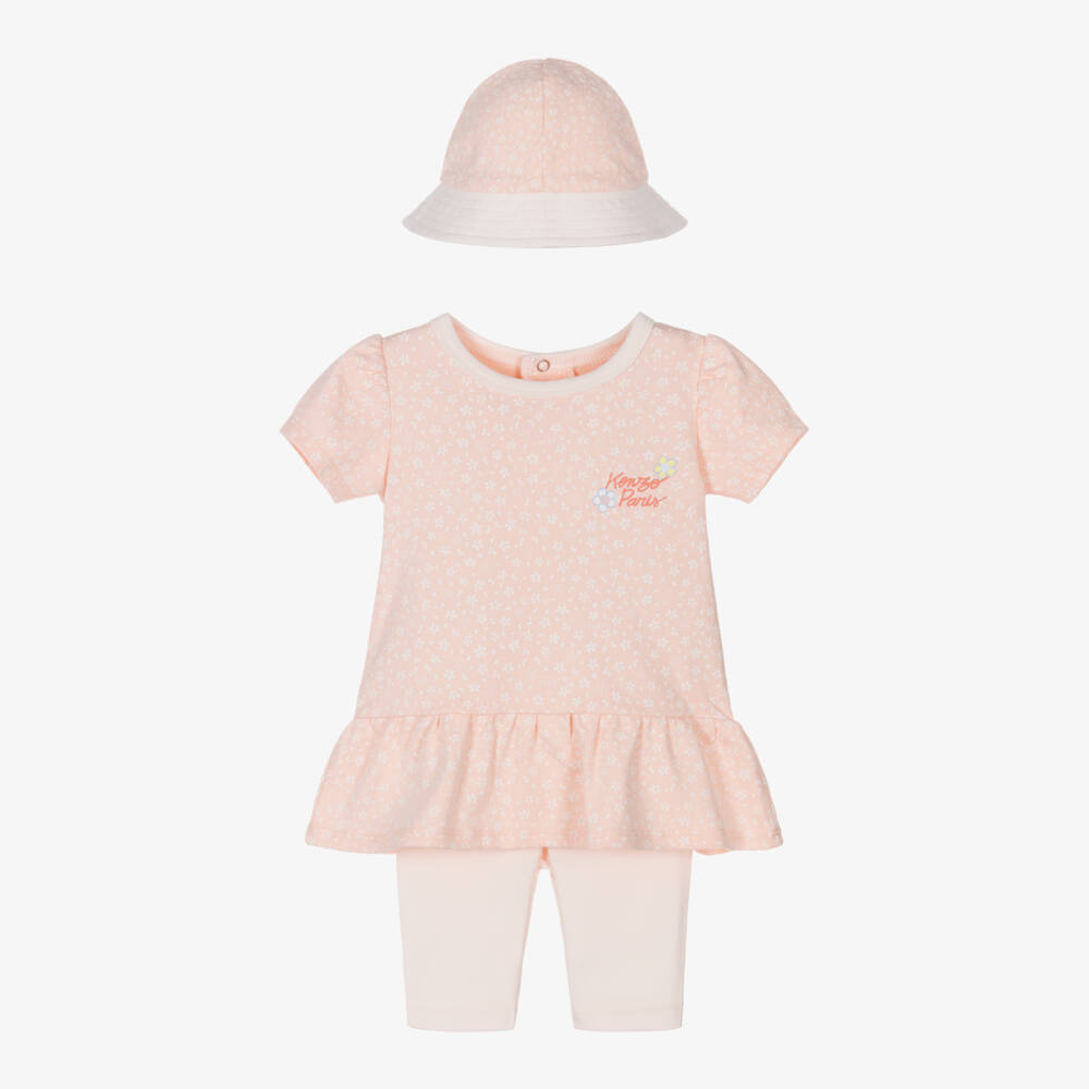 KENZO KIDS-طقم فستان وزهور للبنات | Childrensalon Outlet