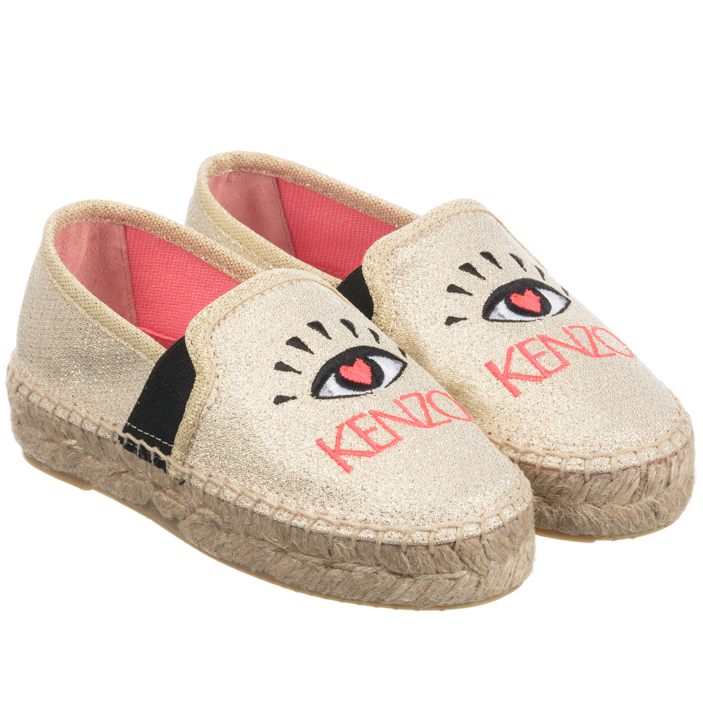 KENZO KIDS - Girls Gold Glitter 