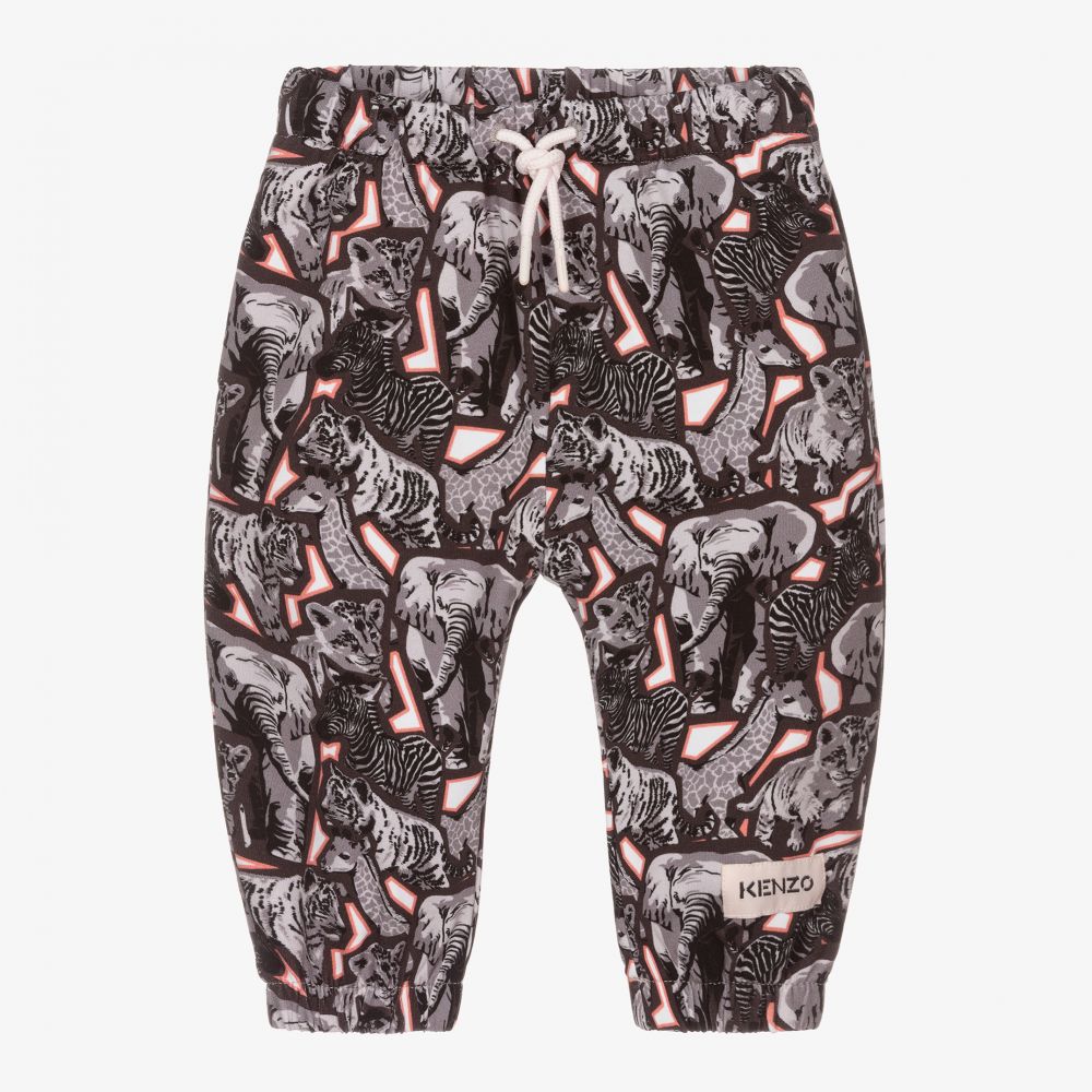 KENZO KIDS - Graue Baumwoll-Jogginghose (M) | Childrensalon